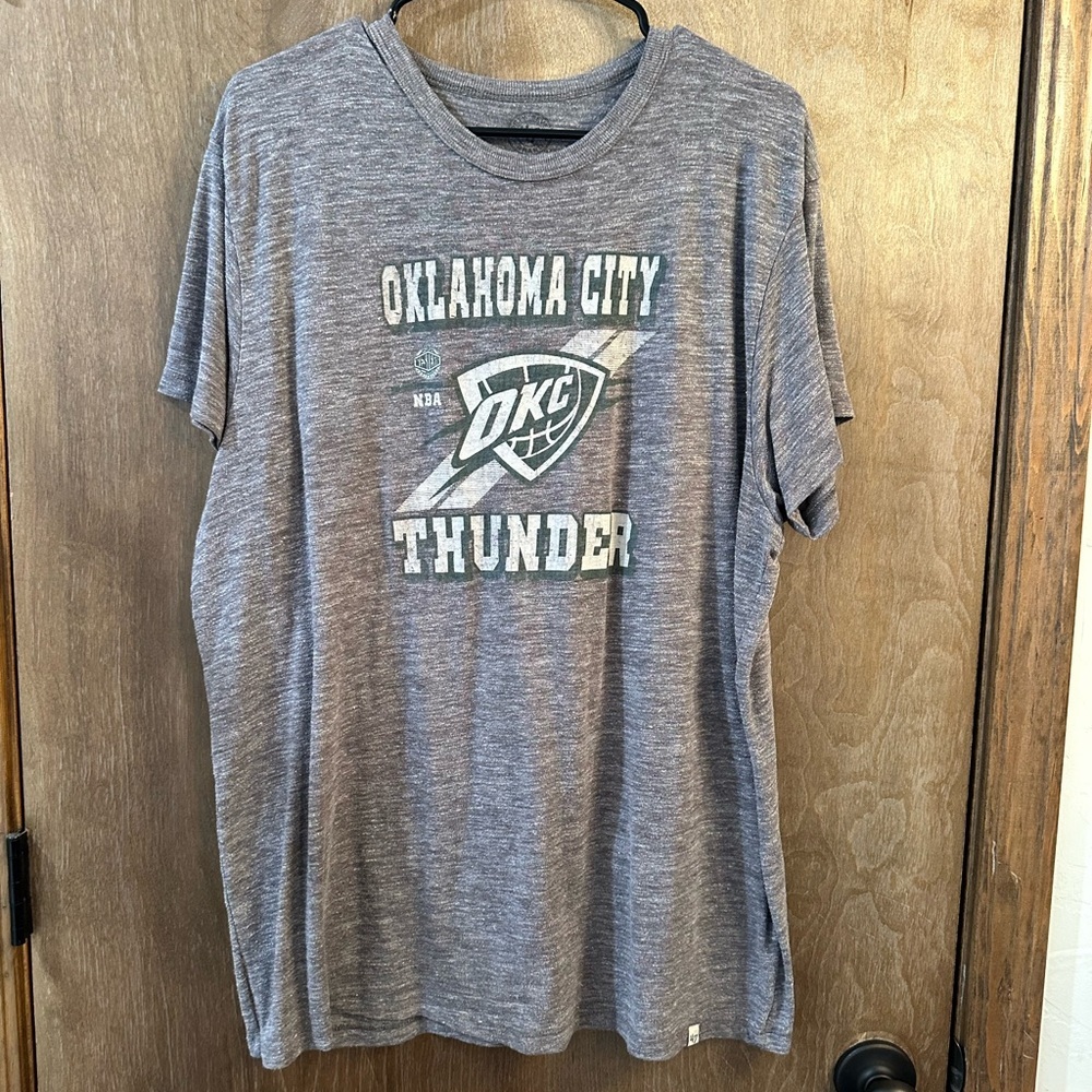 Oklahoma City Thunder Gray T-Shirt